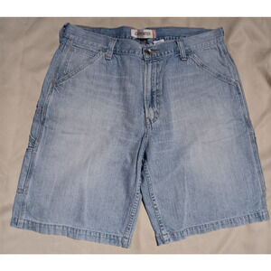 Levi’s Denim Shorts Men’s 36 Carpenter Relaxed Fit Workwear Jorts Y2K VTG